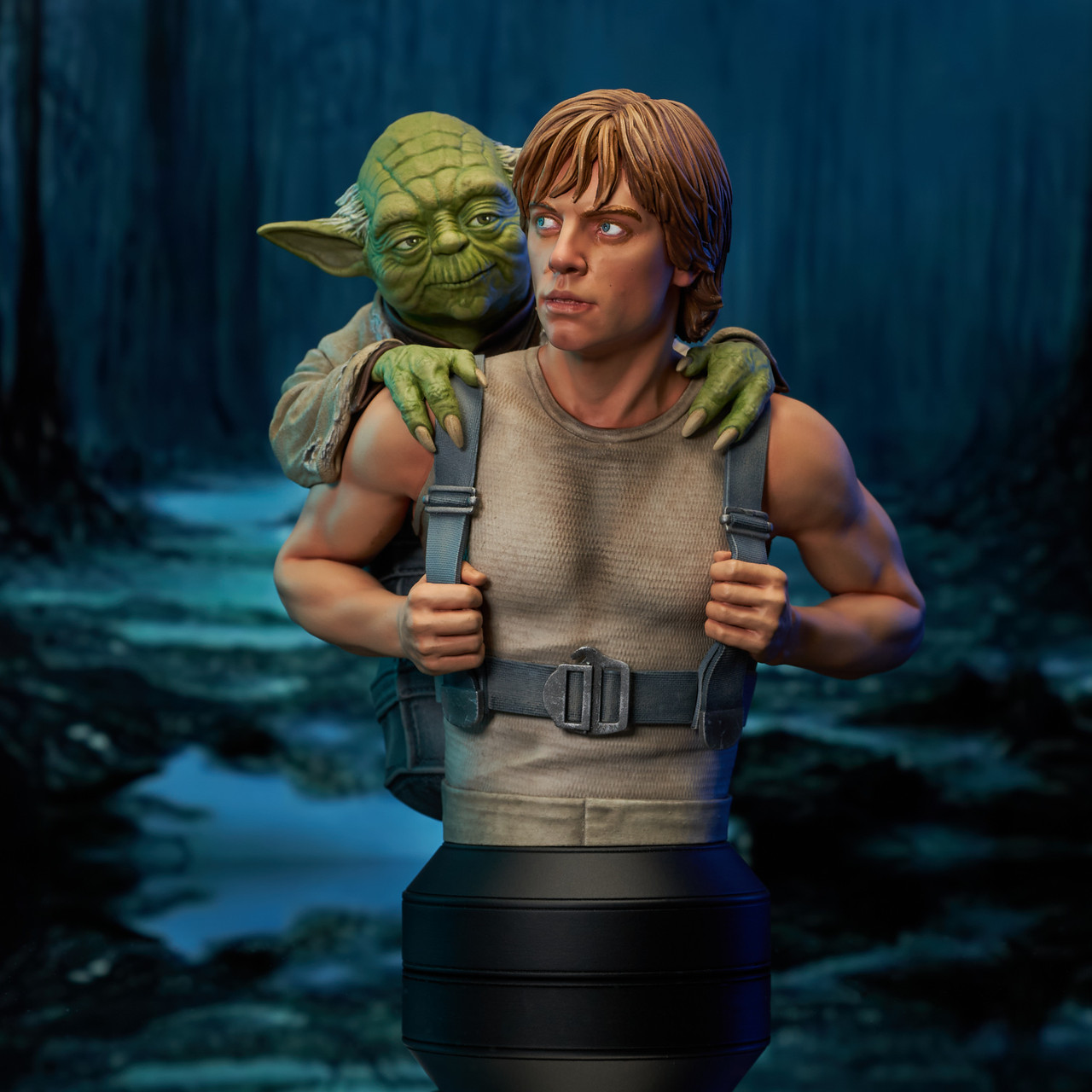 Pre-Order Gentle Giant Star Wars Luke Skywalker with Yoda Bust